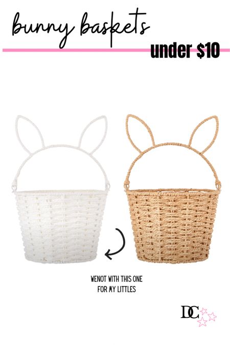 Bunny Baskets 🧺 for Easter!! So excited to fill these 🐣🌸 #ltkbaby #easter #easterbaskets #walmart #eastergifts #easterbooks #easterstyle #springstyle #easterfillers #easterbasket #babyeaster

#LTKkids #LTKSeasonal #LTKGiftGuide