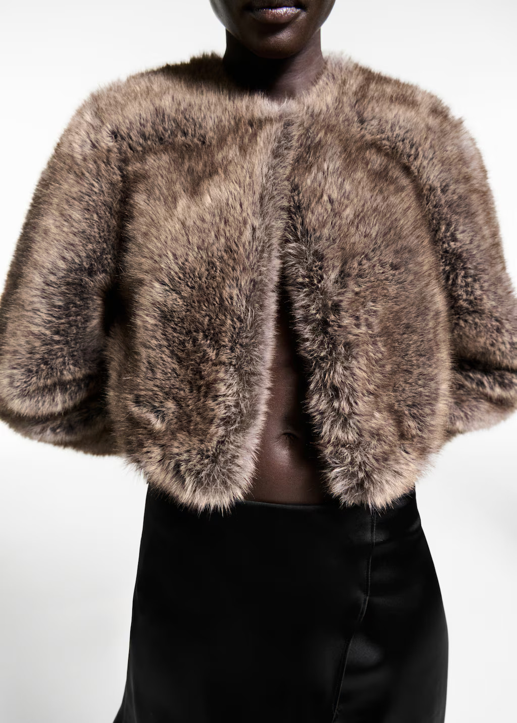 Fur effect jacket - Women | MANGO USA | Mango (US/MX/AU)