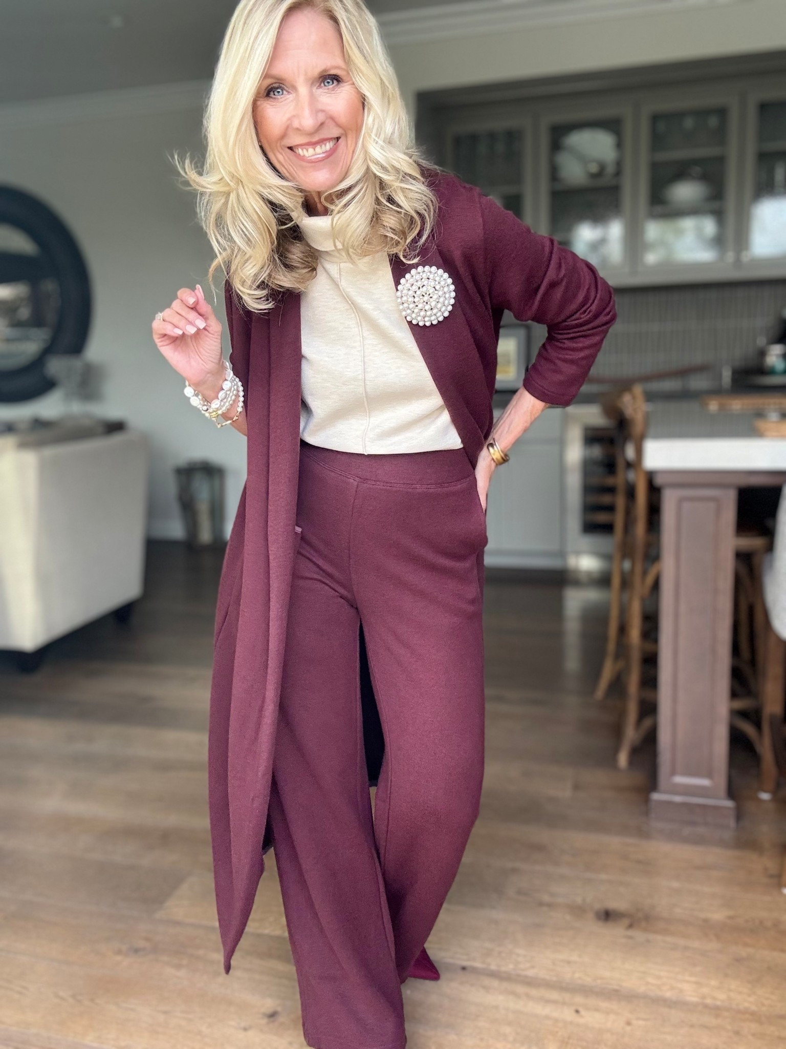 Effortless Chic!

Going from monochromatic beige into this gorgeous burgundy! I’d say that’s a nice transition from day into night with @ogl_move 

Their knits keep you moving and so stylish. Keep “Crushing the holidays at 50+”

Black Friday Sale going on now.

Save this post for your Holiday Day to Nighttime Looks!

Follow me for more 50+ holiday style inspiration.



#LTKCyberWeek #LTKOver40 #LTKSaleAlert