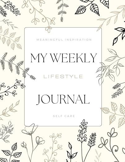 My Weekly Lifestyle Journal     Paperback – Large Print, February 1, 2024 | Amazon (US)