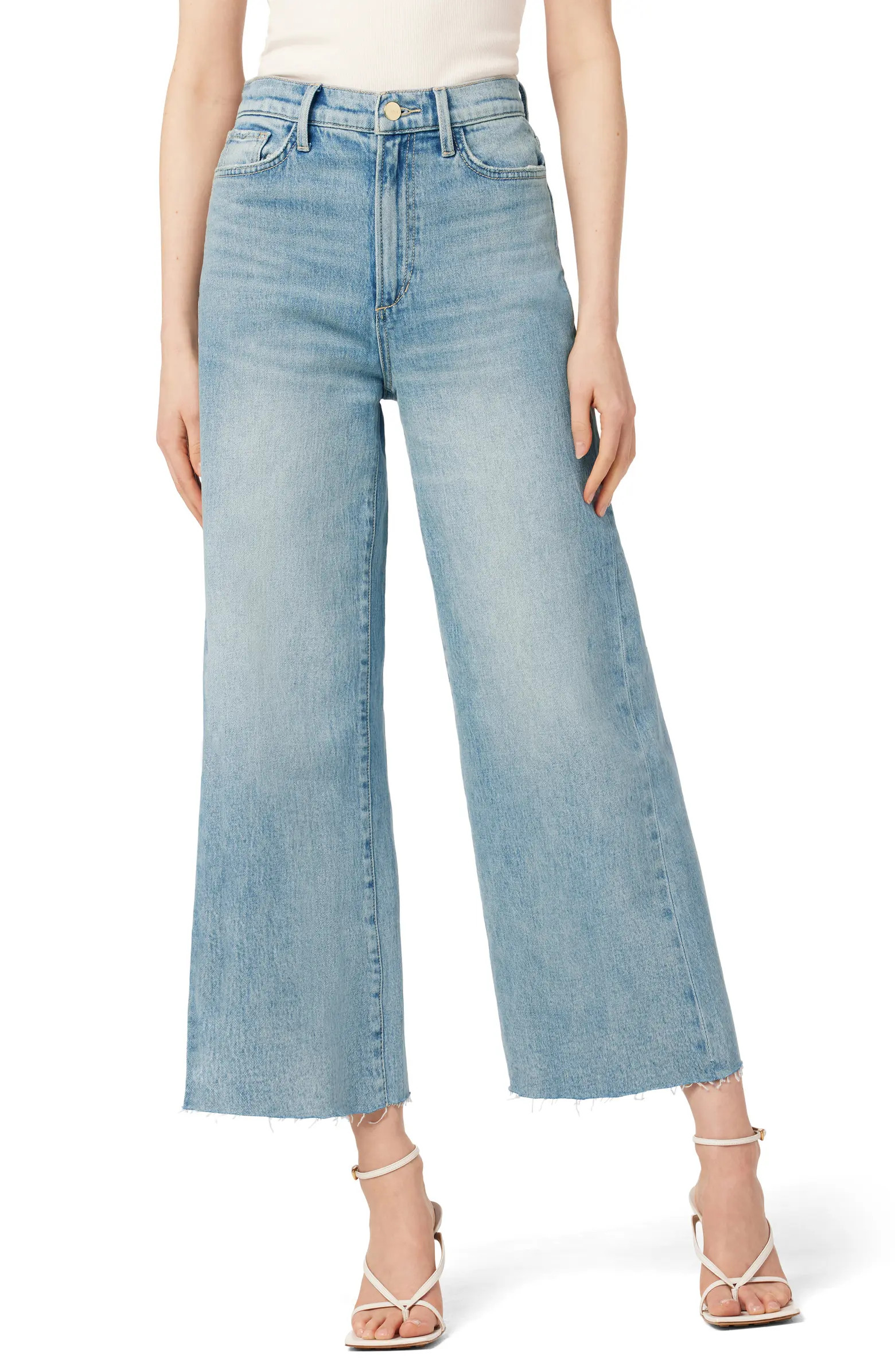 Joe's The Mia High Waist Raw Hem Flare Jeans | Nordstrom | Nordstrom