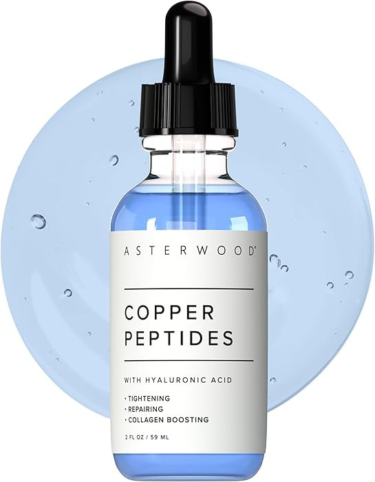 Asterwood Copper Peptides Serum for Face - Tightening, Repairing, Collagen Boosting - with GHK-Cu... | Amazon (US)