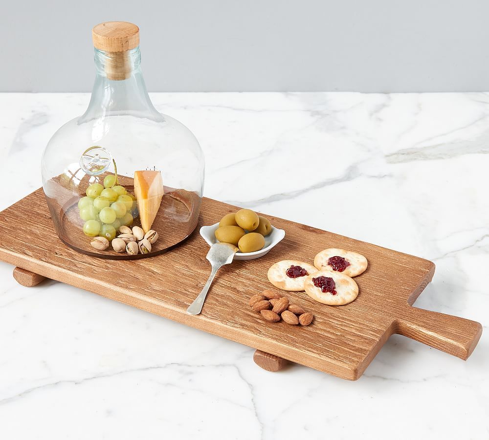 Reclaimed Pine Wood Serving Tray | Pottery Barn (US)