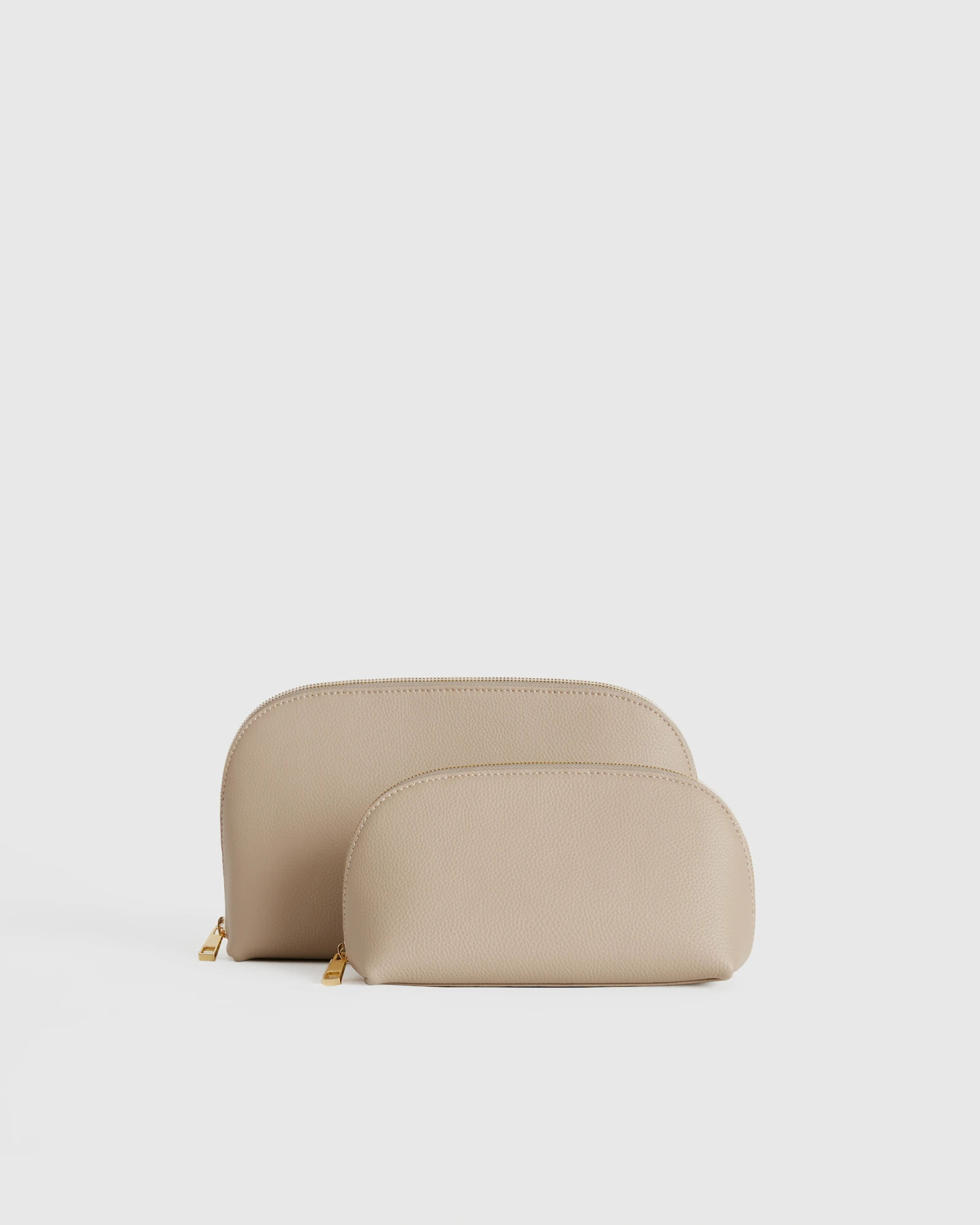 Italian Leather Pouch Travel Set | Quince