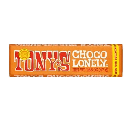 Tony's Chocolonely Milk Chocolate Bar with Caramel and Sea Salt, 1.7oz - Walmart.com | Walmart (US)