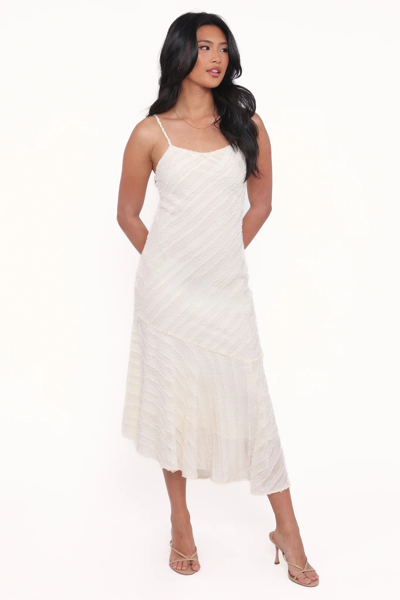Aileen Midi Dress - Cream | Petal & Pup (US)