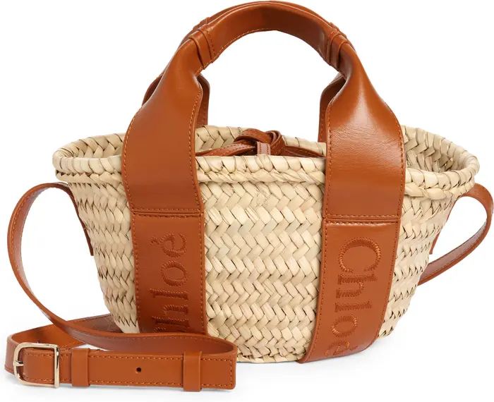 Sense Woven Palm Basket Handbag | Nordstrom