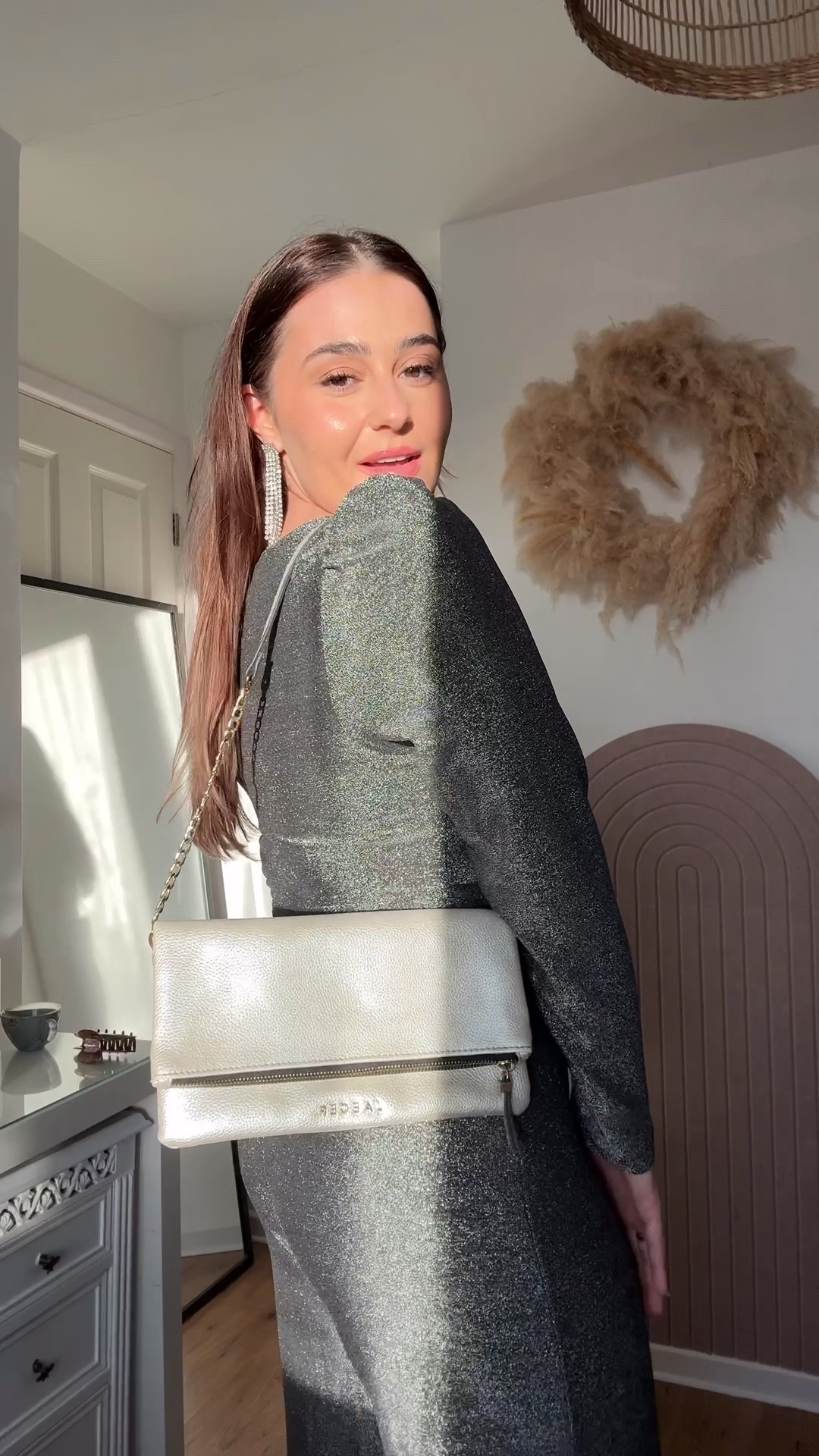 A fab option if you want to feel sparkly but comfortable! It works so well over the bust too! I’m wearing a size Medium. It is not itchy at all and I have sensitive skin! 

#LTKpartywear #LTKfestive #LTKmidsize