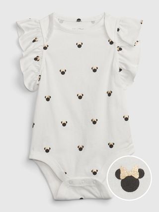babyGap | Disney 100% Organic Cotton Mix and Match Flutter Bodysuit | Gap (US)