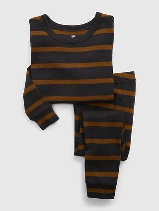 babyGap 100% Organic Cotton Stripe PJ Set | Gap (US)