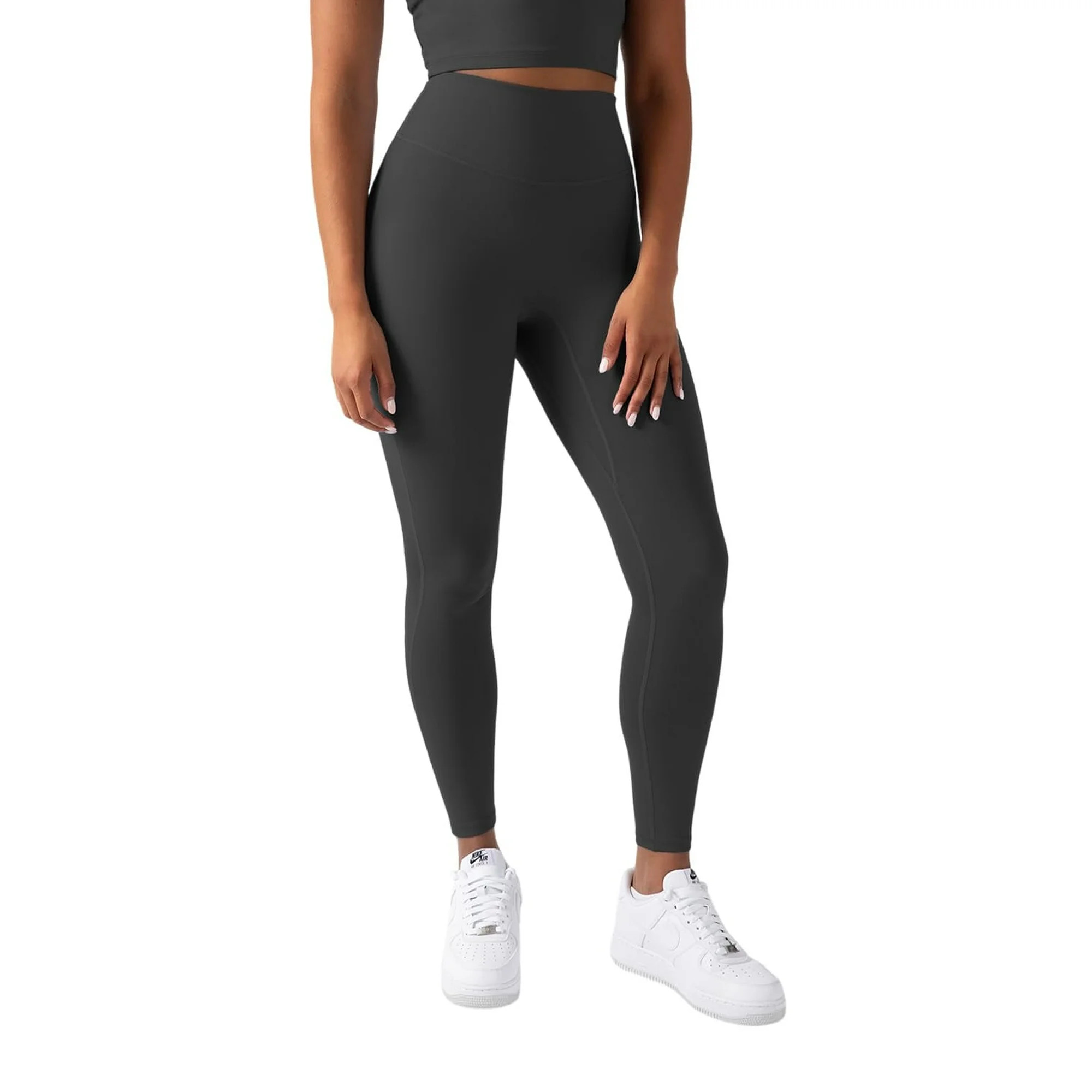YITTY Active Women's UltraLuxe High-Waist Legging, Athleisure, 4-Way-Stretch, Onyx, M, Regular | Walmart (US)