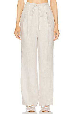 L'Academie by Marianna Manon Pant in Natural Beige from Revolve.com | Revolve Clothing (Global)