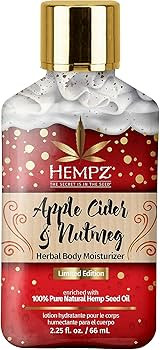 Limited Edition Apple Cider & Nutmeg Herbal Moisturizing Body Lotion (2.25 Oz) – Mini Fall Scen... | Amazon (US)