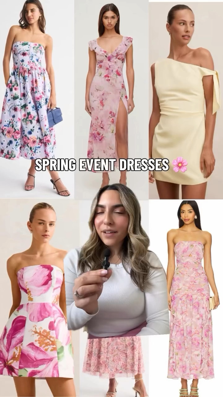 Spring event season is officially here 🌸 Sharing some spring dresses that are Paige’s Pick approved for your upcoming events - spring weddings, showers, communions and more ✨ 

Comment SHOP for the links 🫶🏼 

#weddingguestdress #springfashion #springstyle #springdresses #whattowear

#LTKspring #LTKWedding #LTKspringtrends