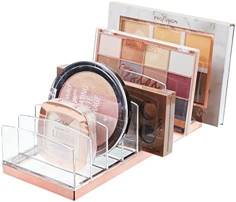mDesign Plastic Makeup Organizer for Bathroom Countertops, Vanities, Cabinets: Cosmetics Storage Sol | Amazon (US)