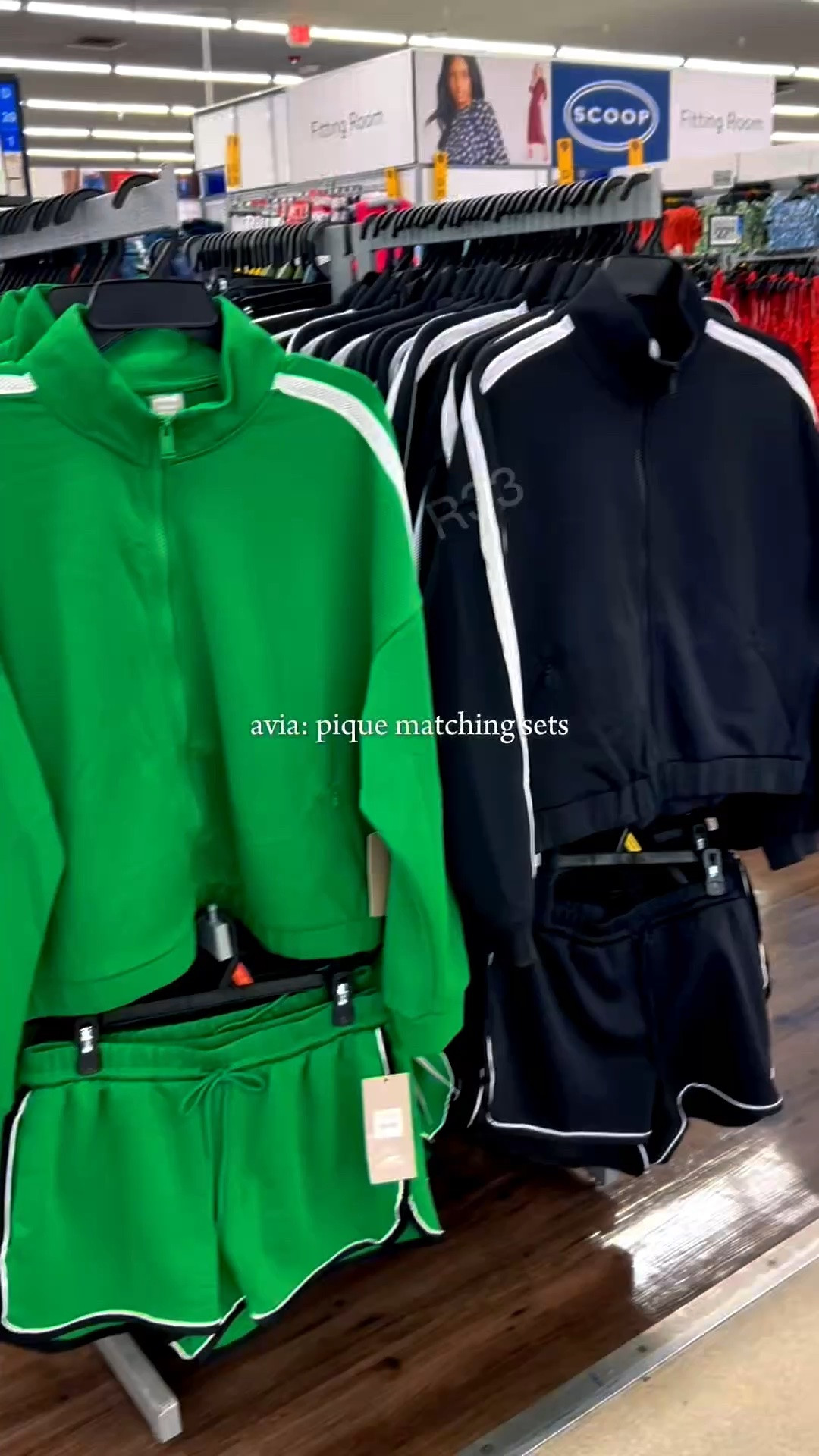 Green & Black Avia Piqué Knit Sets 💚🖤(AD) link in bio #avia #walmart #walmartavia #walmartclothes

#LTKActive