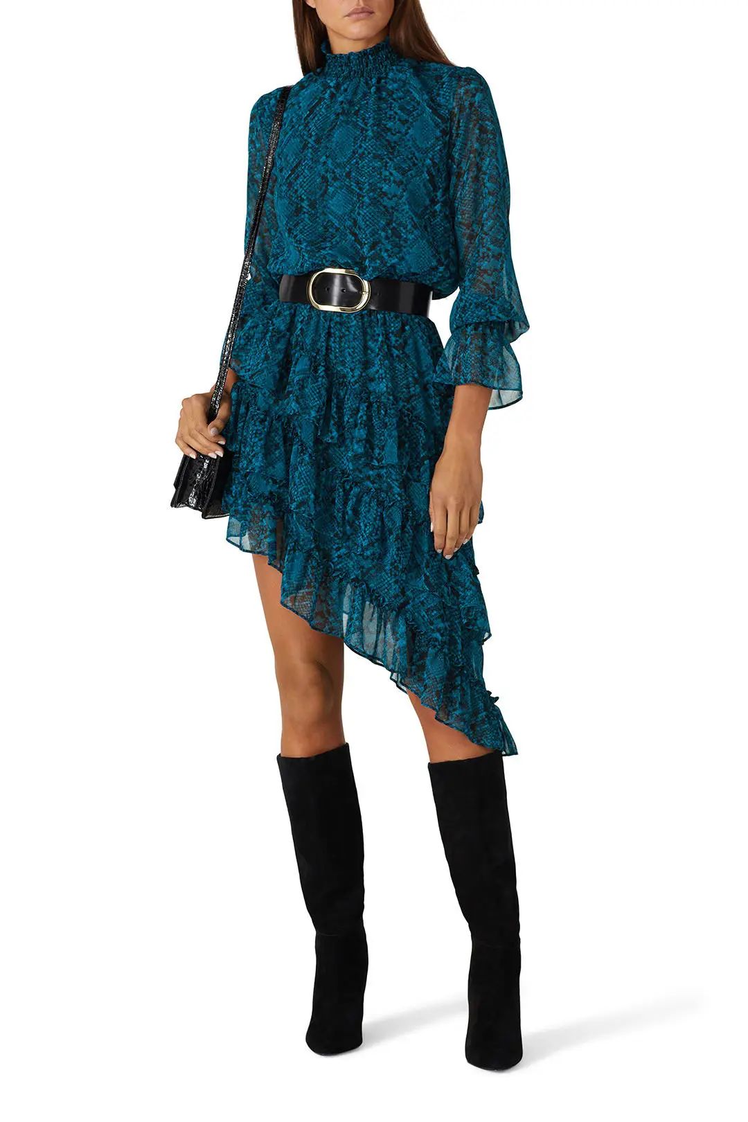 Snake Print Savanna Dress | Rent The Runway