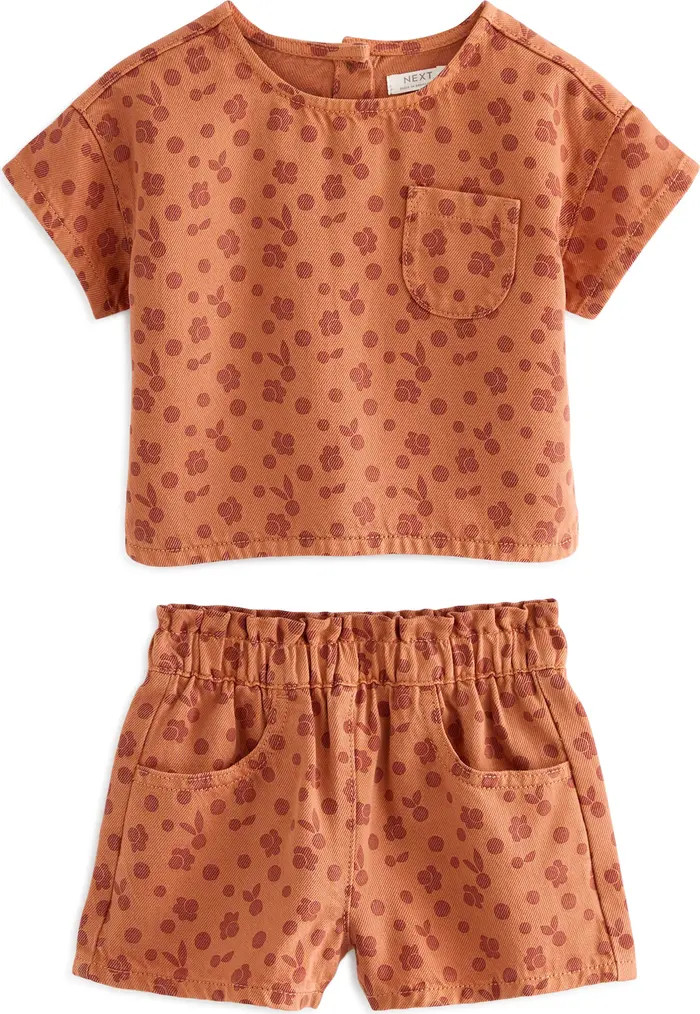 NEXT Kids' Print Short Sleeve Top & Shorts Set | Nordstrom | Nordstrom