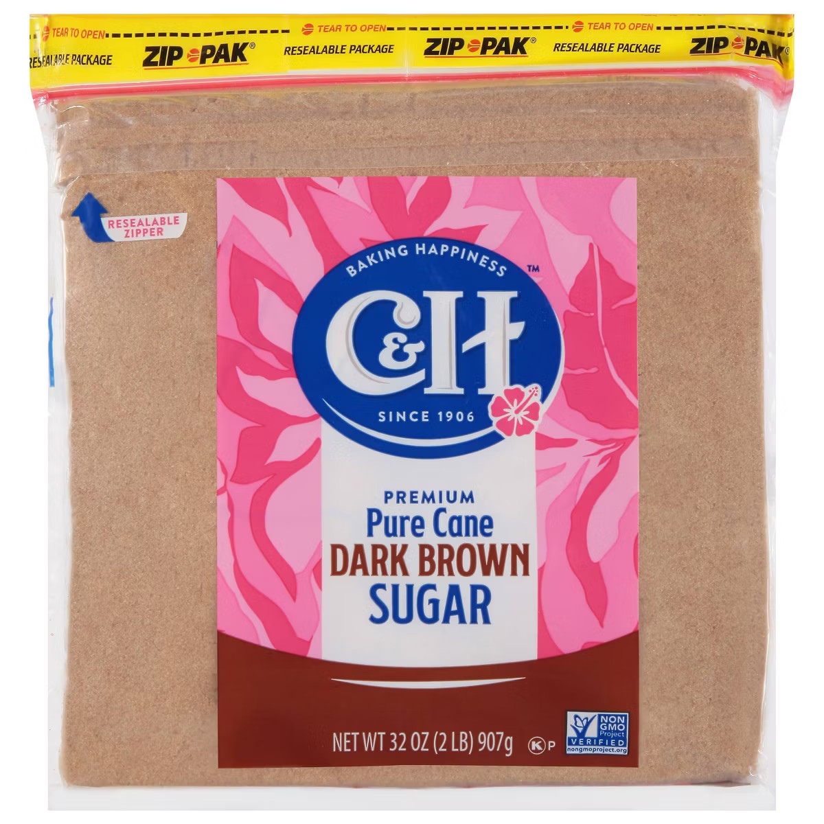 C&H Premium Pure Cane Dark Brown Sugar - 2lbs | Target