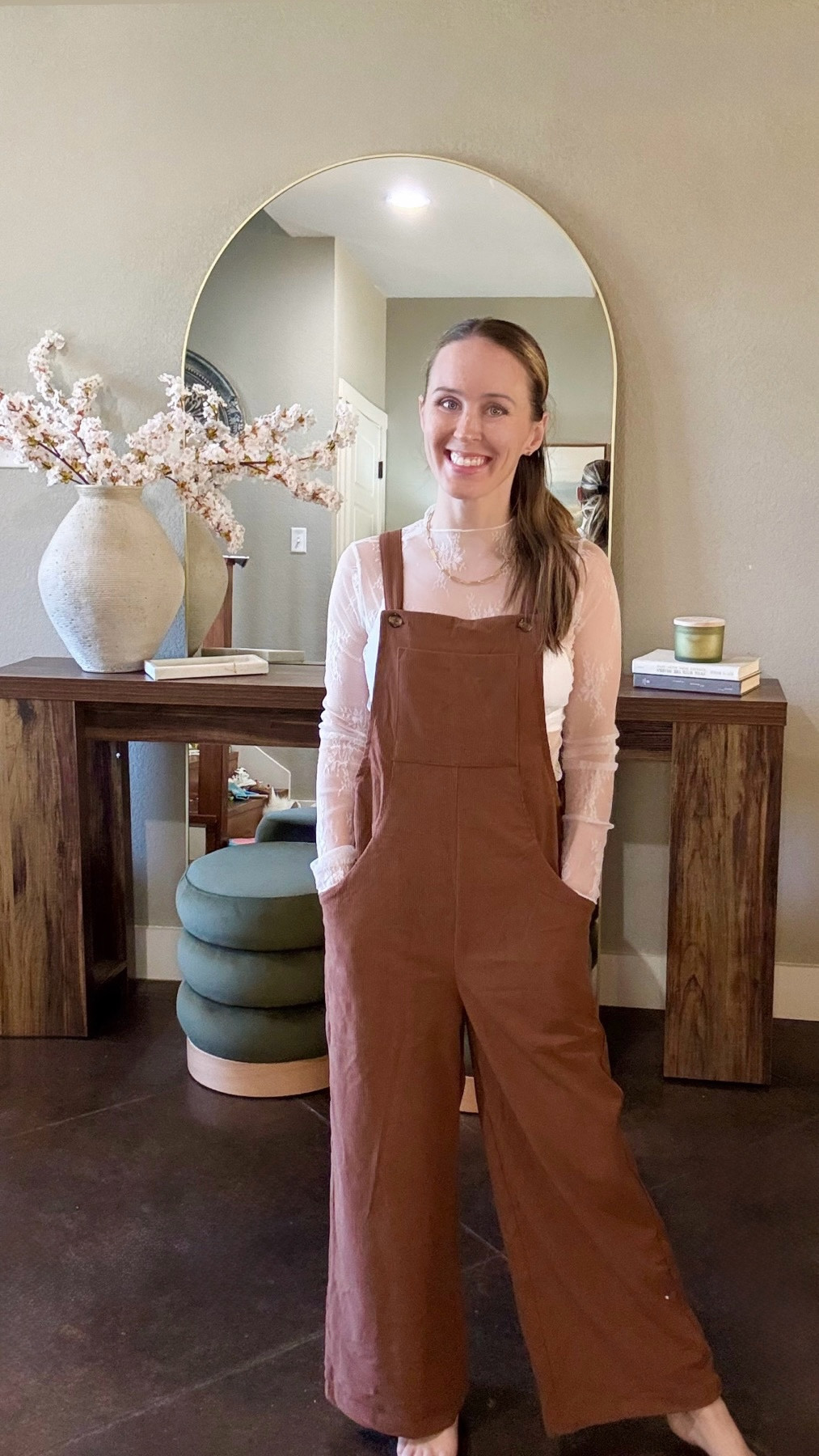 POV: you are obsessed with lace AND corduroy. I found the cutest light weight corduroy options to wear this spring and they are SO SOFT and comfy. 

For reference: I am wearing in XS in the black jumper and a Size small in everything else 

#LTKSeasonal #LTKPetite #LTKStyleTip