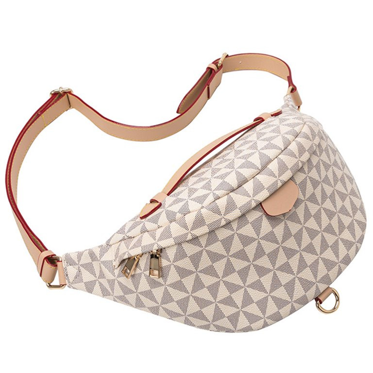 Women Belt Bags Checkered Fanny Packg Men Women Crossbody Fanny Pack Waist Bags,Bum Bags,Sling Fa... | Walmart (US)