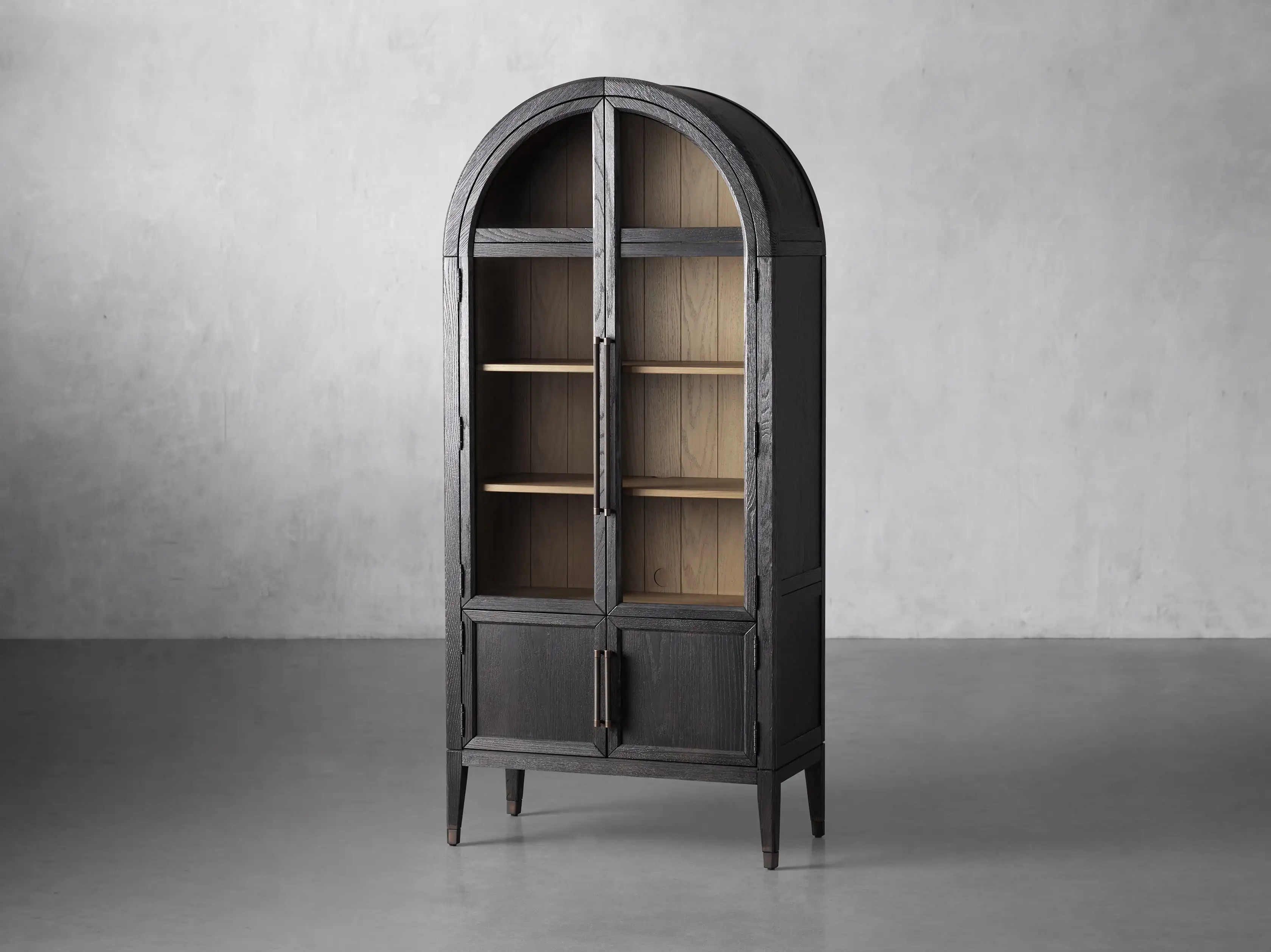 Hattie Glass Cabinet | Arhaus
