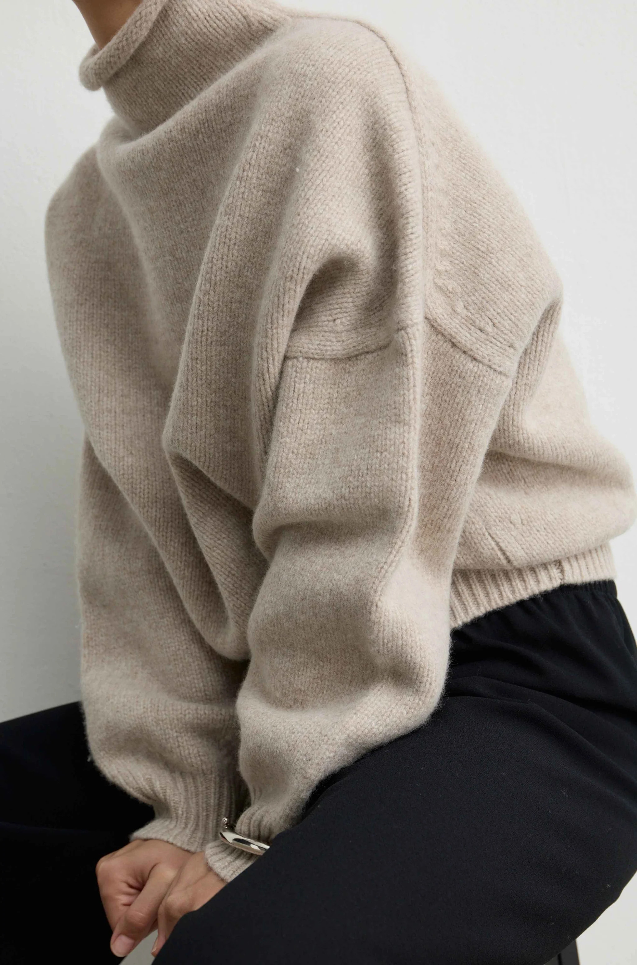 Almina Concept Cropped Rollneck Pullover Sweater - Shop | Shop.com