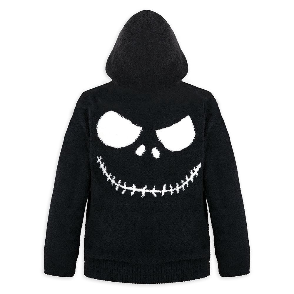 Jack Skellington CozyChic Zip Hoodie for Adults by Barefoot Dreams The Nightmare Before Christmas Official shopDisney | Disney Store