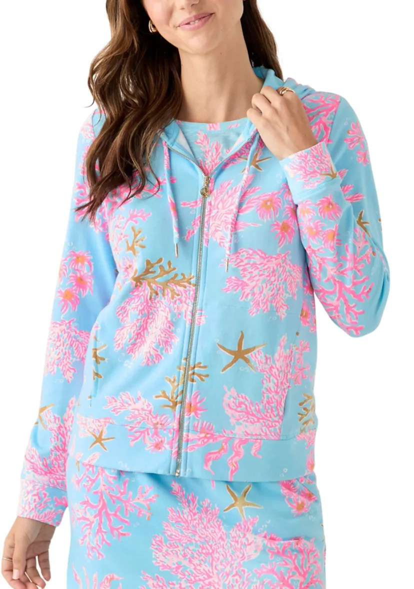 Women's Avida Full Zip Terry Hoodie | Belk