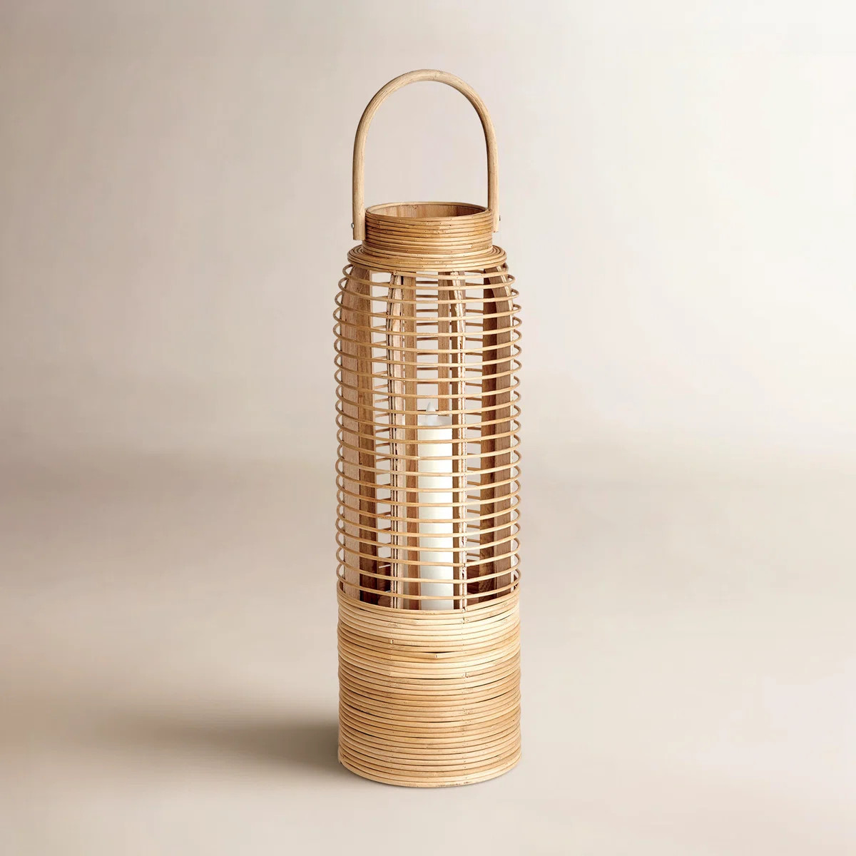 Wicker Tabletop Lantern | Wayfair North America