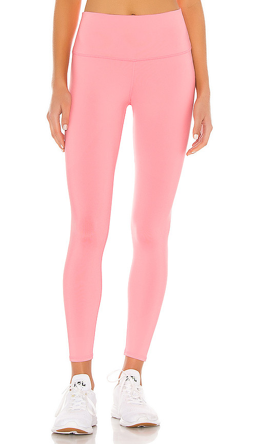 alo 7/8 High Waist Airbrush Legging in Pink. - size M (also in L,S,XS) | Revolve Clothing (Global)