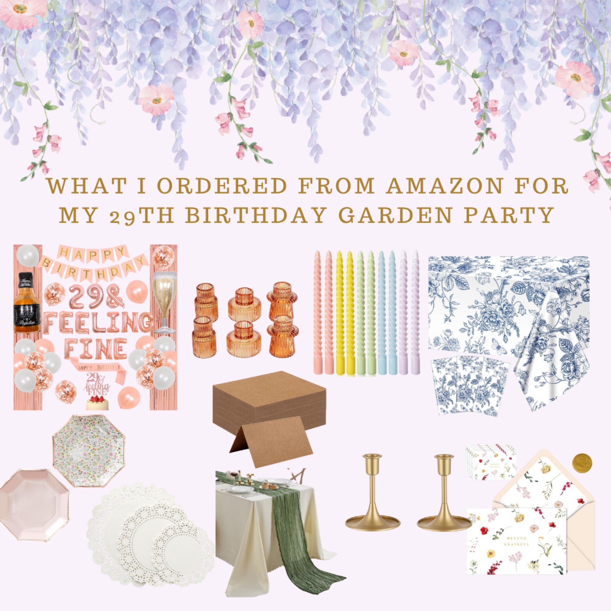 Everything I bought from Amazon for my backyard garden party 🪴🏡✨💐

#LTKparties #LTKSeasonal #LTKfindsunder100