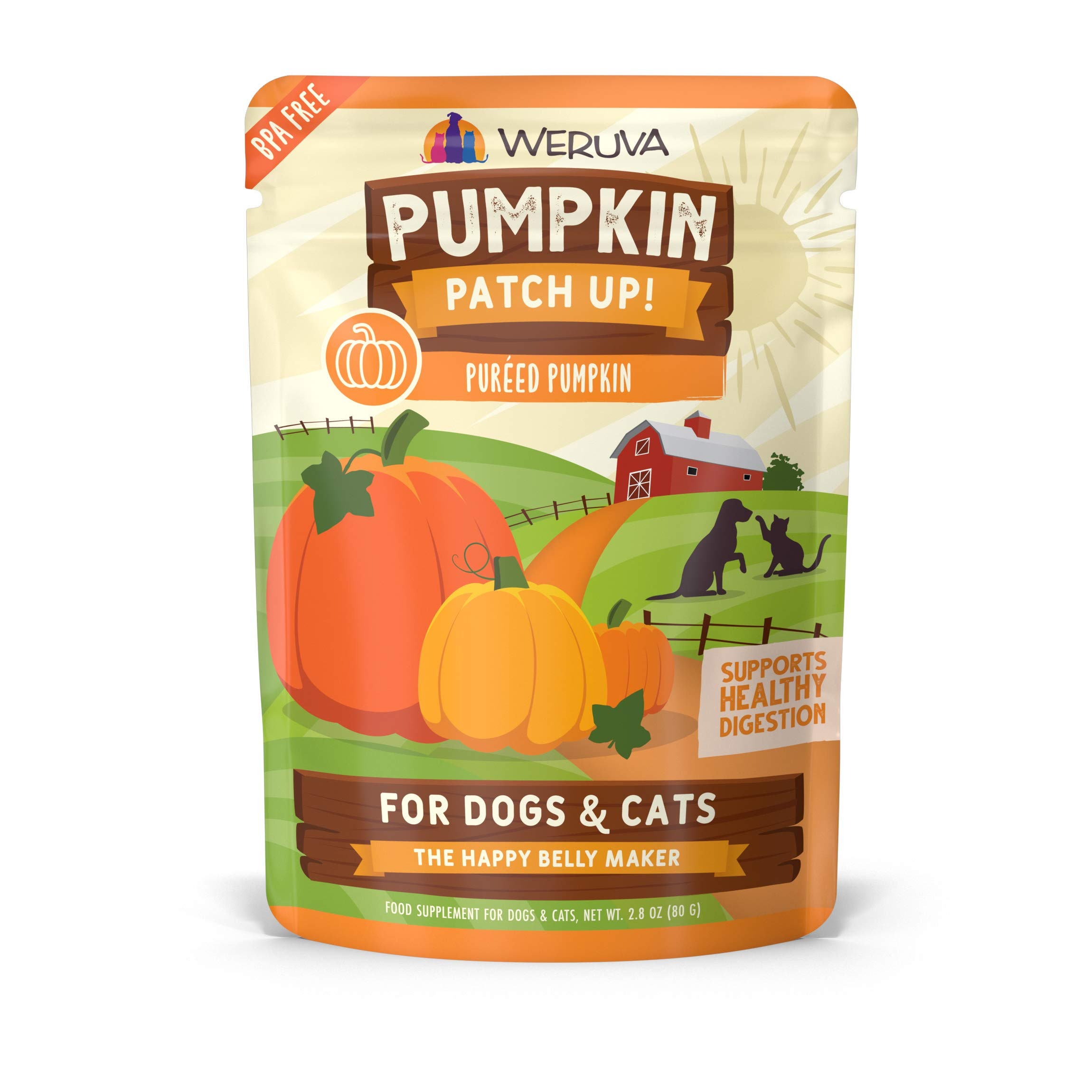 Weruva Pumpkin Patch Up! Pumpkin Pouches for Dogs & Cats | Amazon (US)