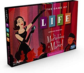 The Game of Life: The Marvelous Mrs. Maisel Edition Board Game; Inspired by The Amazon Original P... | Amazon (US)