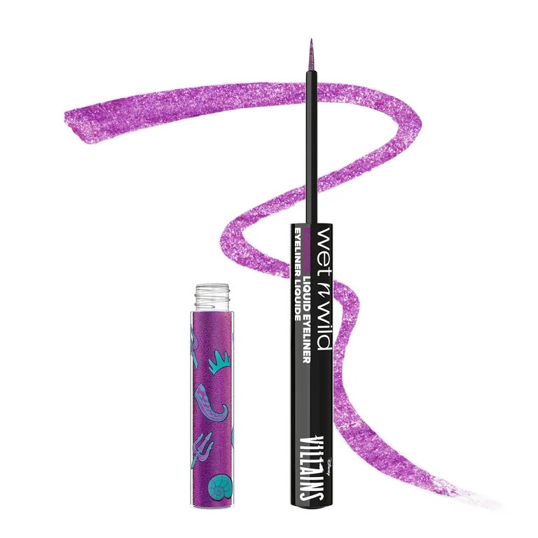 Wet N Wild Disney Villains Baddies Liquid Eyeliner in Lovely Mess - 0.07 Fluid Ounces | Walmart (US)
