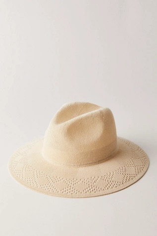 Knit Crochet Packable Fedora | Free People (Global - UK&FR Excluded)