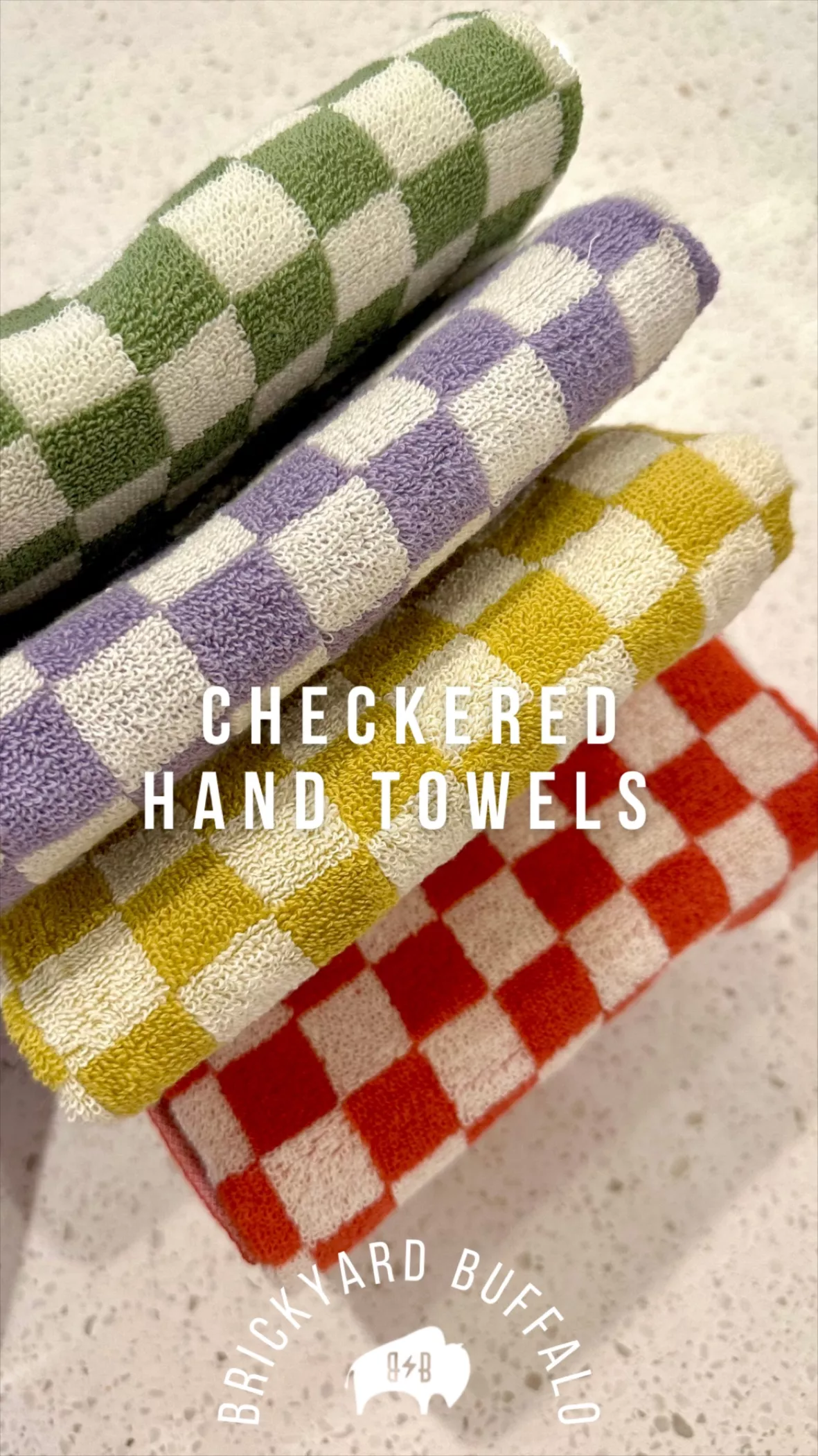 Buffalo Check Buffalo Plaid Hand Towels Bath Towels 
