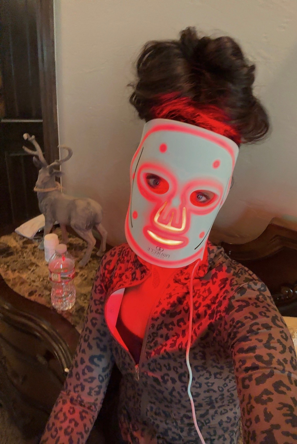Red light Mask I’m loving 🤩 you only have to wear mask for 3 min . Ladies 

Red light mask // Red light // mask for wrinkles // gift guide for her // beauty 

#LTKBeauty #LTKselfcare #LTKGiftGuide
