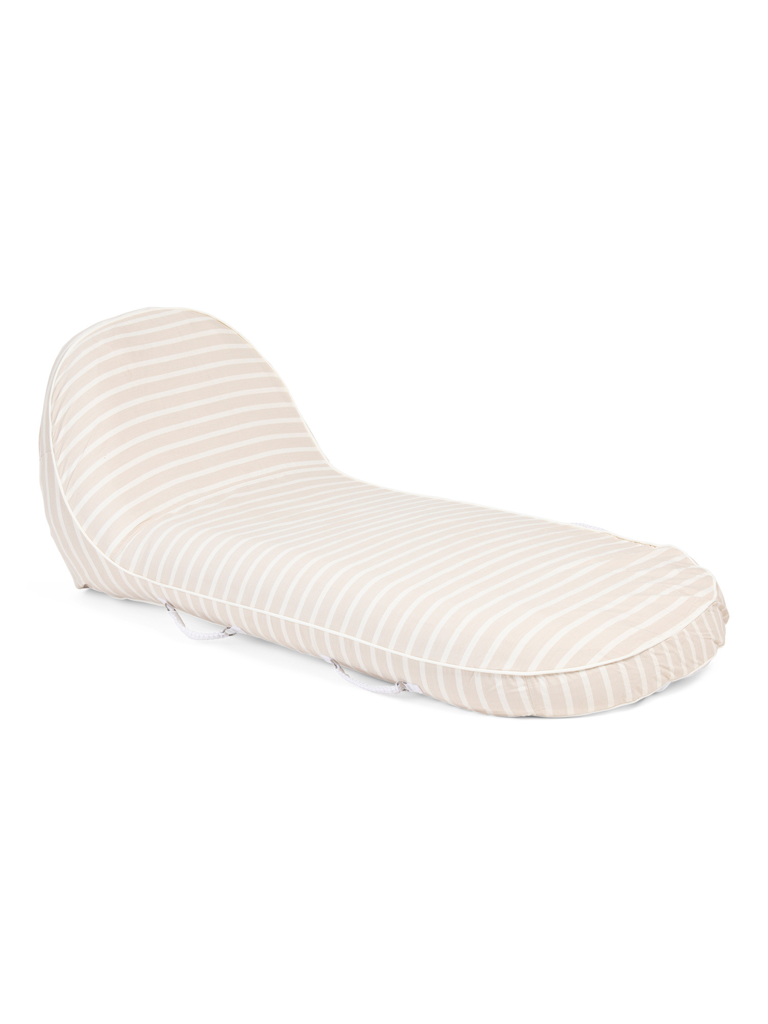 65in Lightweight Monaco Striped Pool Lounger | TJ Maxx