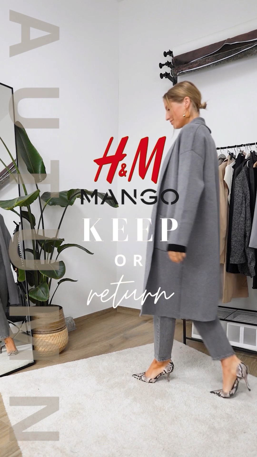 Another keep or return for mango/h&m. You could better say 50 shades of grey because somehow I ended up buying all grey things. My highlights are the mango momjeans + faux leather trousers. If you’re 5’7/171 these are perfect and fall nicely on the ankle. If you’re taller of course do size up. The grey coat and cardigans (also in camel) are also great pieces for fall. Read my size reviews/size guides to pick the right size. 

Leave a 🖤 if you enjoy seeing these weekly keep or return video’s

#grey #coat #cardigan #casual #casualchic #fauxleathertrousers #fauxleather #knitcoat #knitdress #suit 

#LTKSeasonal #LTKstyletip #LTKeurope