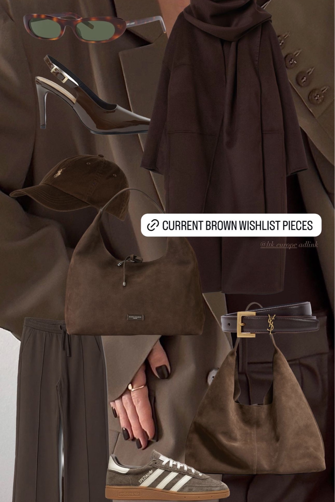current chocolate brown faves •
#darkbrown pieces of the season styling a #brownoutfit 

#LTKwinter #LTKdeutschland #LTKeurope
