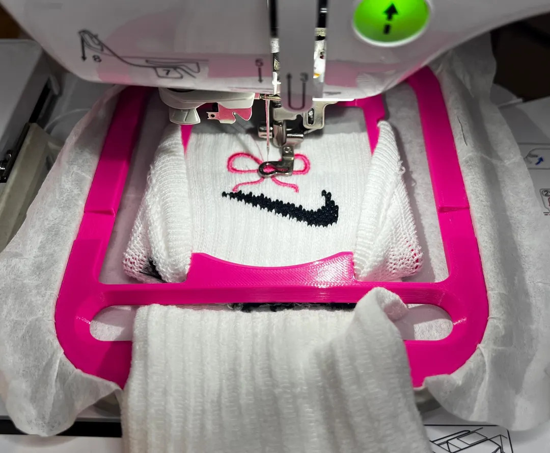 Brother Sock Hoop Aid Insert 4"x4" (100mx100m) Fits SA432 Single Needle Babylock Embroidery Tool ... | Etsy (US)