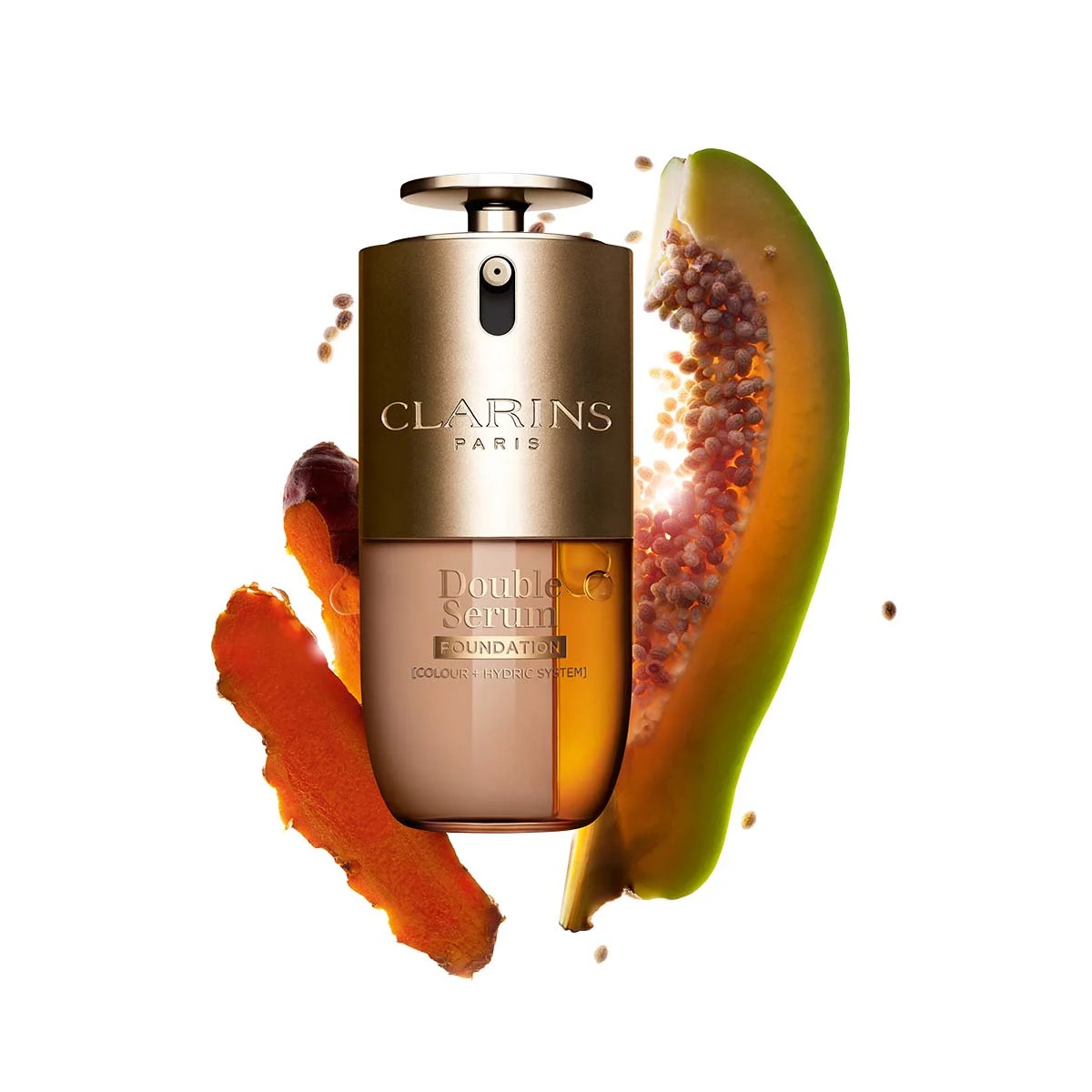 DOUBLE SERUM\u00ae Foundation: Luminous Foundation with Skincare Benefits | Clarins USA