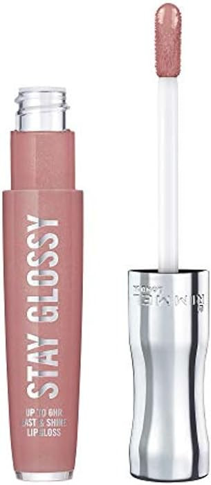 Rimmel Stay Glossy Lip Gloss - Non-Sticky and Lightweight Formula for Lip Color and Shine - 130 B... | Amazon (US)