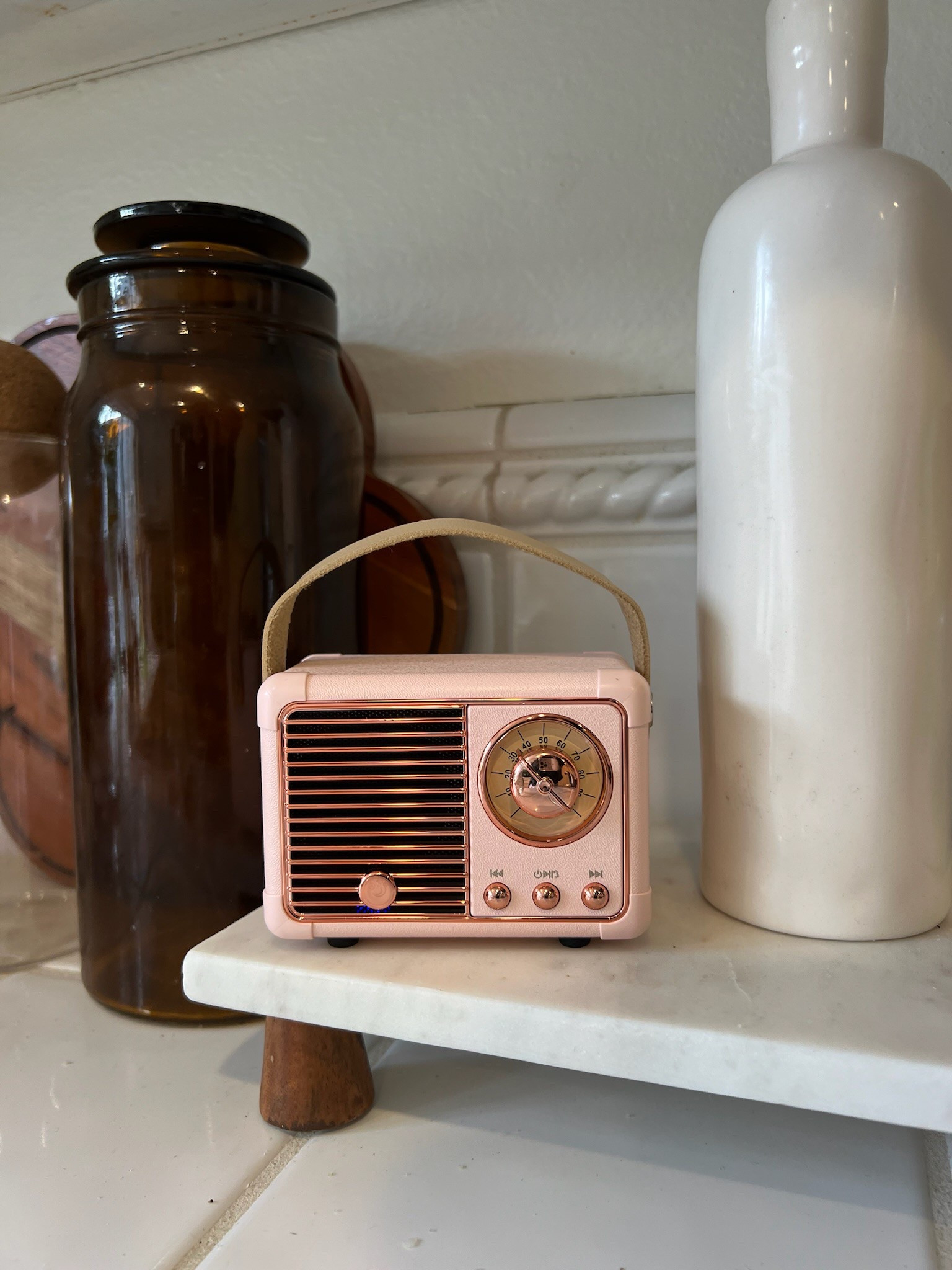 Seriously the cutest mini speaker. Retro / vintage inspired!

#LTKHome #LTKFindsUnder100 #LTKFindsUnder50