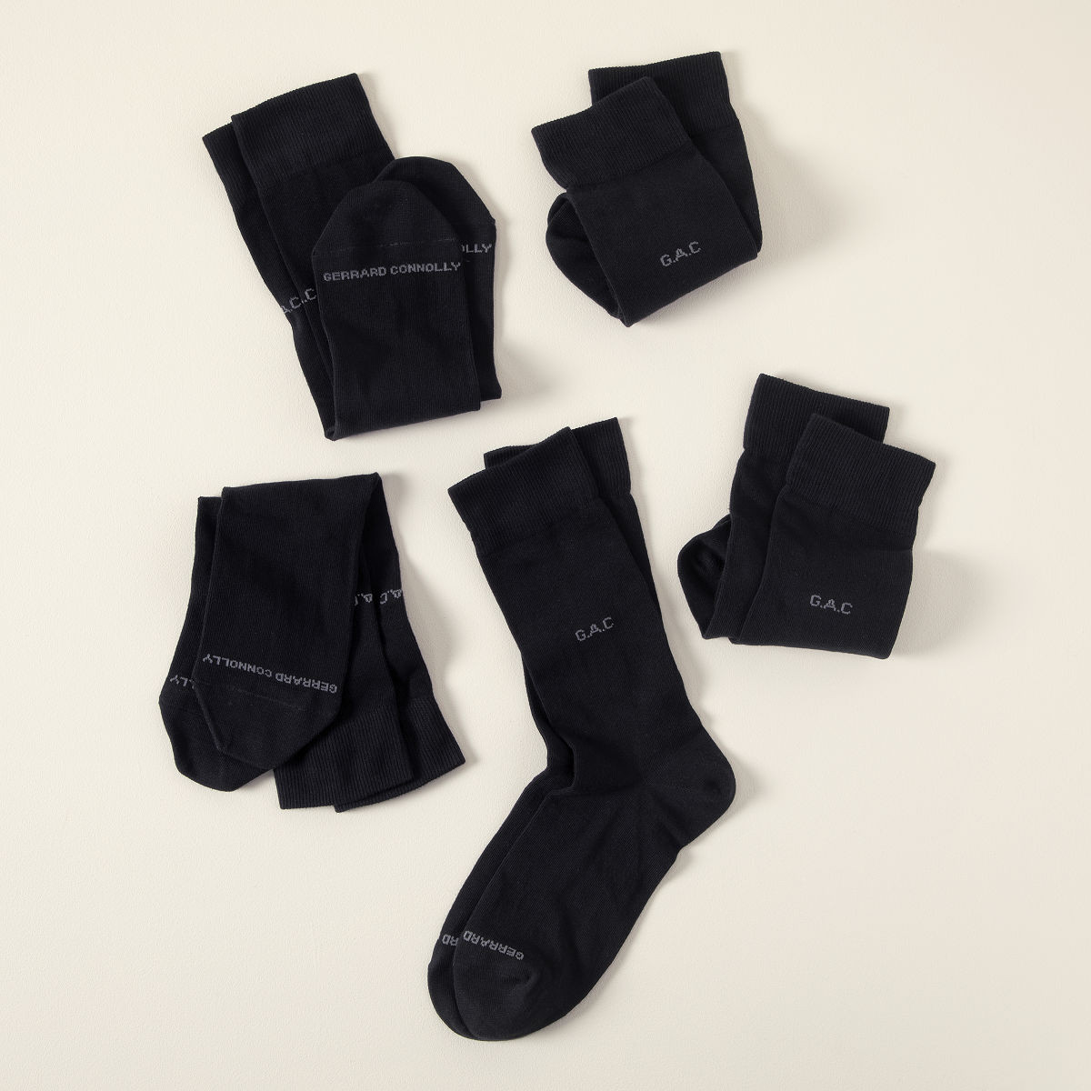 Personalized Socks - Set of 5 Pairs | UncommonGoods