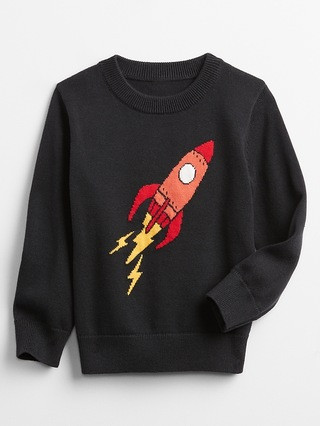 Toddler Intarsia Graphic Sweater | Gap Factory