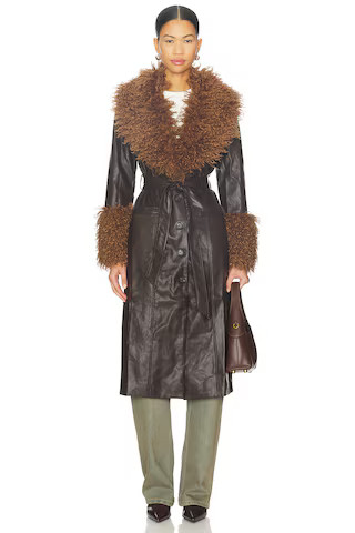 NIA Orla Jacket in Espresso from Revolve.com | Revolve Clothing (Global)