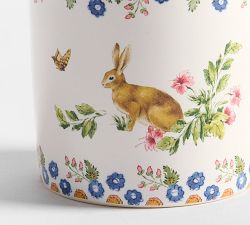 Botanical Bunny Stoneware Mug | Pottery Barn (US)