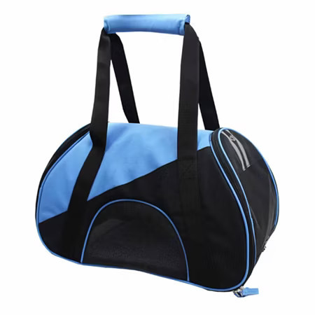 The Pet Life Airline Approved Zip-N-Go Contoured Pet Carrier, One Size, Blue | JCPenney